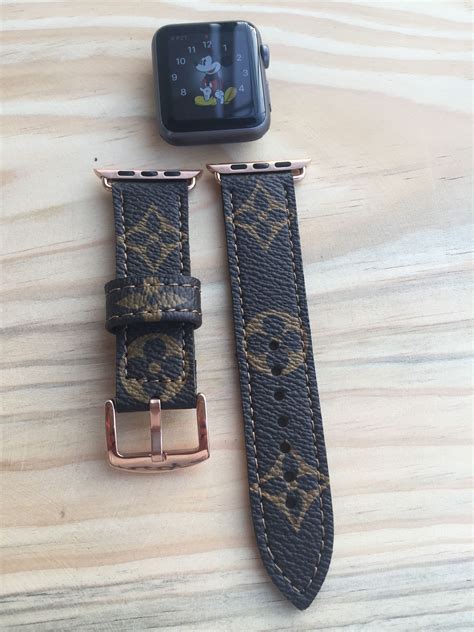 louis vuitton watch band|authentic lv apple watch band.